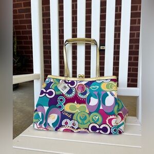 NWT Coach Multi Color Purse